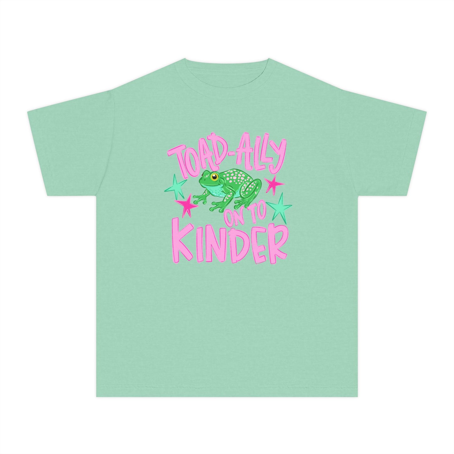 Toad-ally Onto Kinder CC Youth Tee