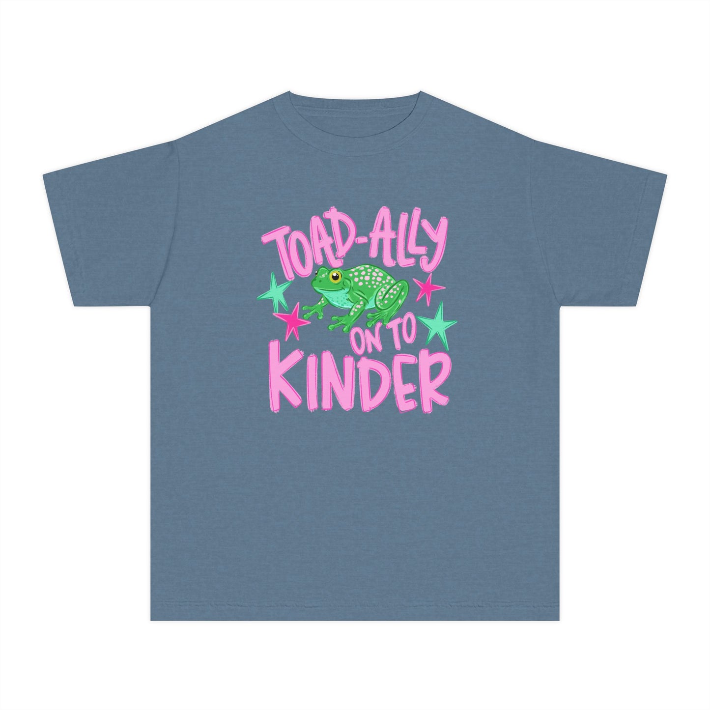 Toad-ally Onto Kinder CC Youth Tee