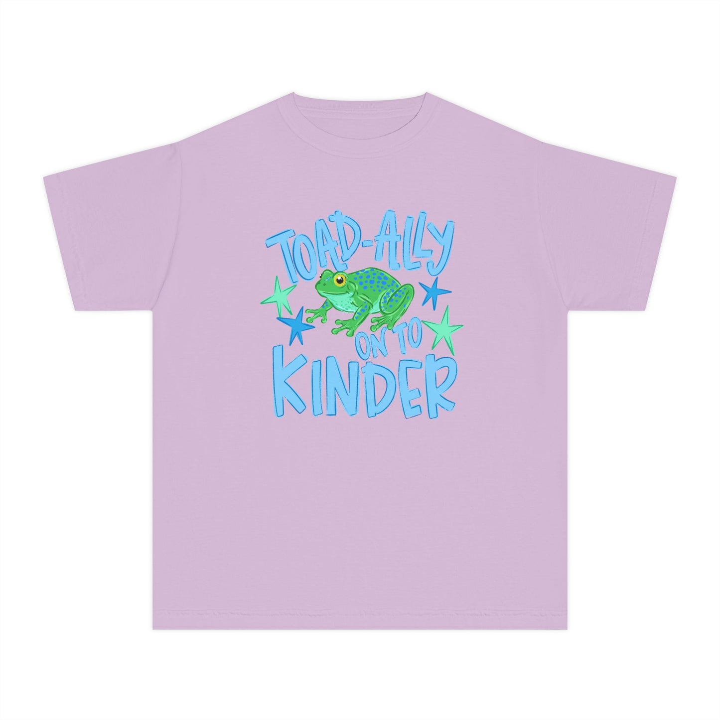 Toad-ally Onto Kinder CC Youth Tee - Blue