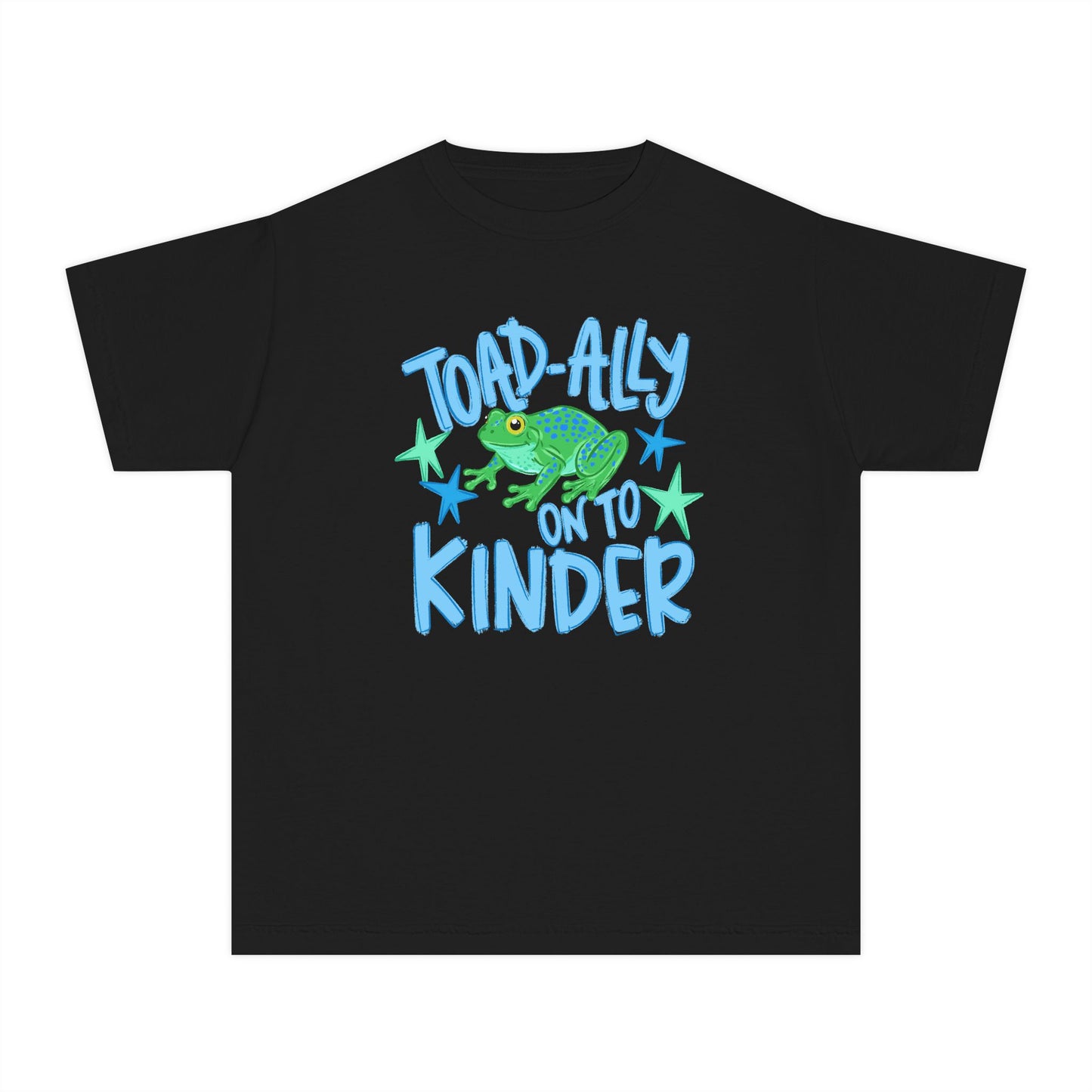 Toad-ally Onto Kinder CC Youth Tee - Blue