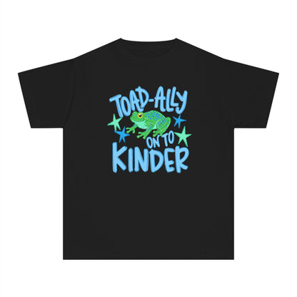 Toad-ally Onto Kinder CC Youth Tee - Blue