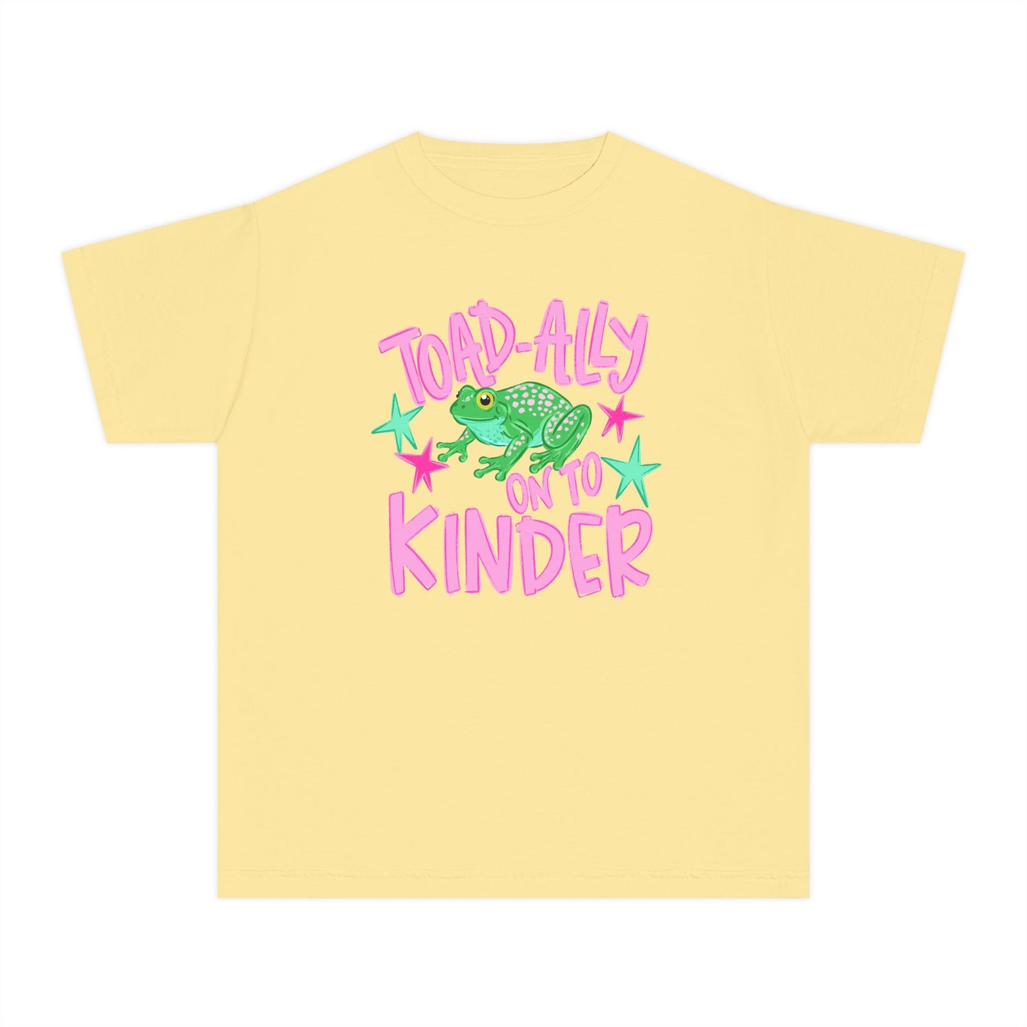 Toad-ally Onto Kinder CC Youth Tee