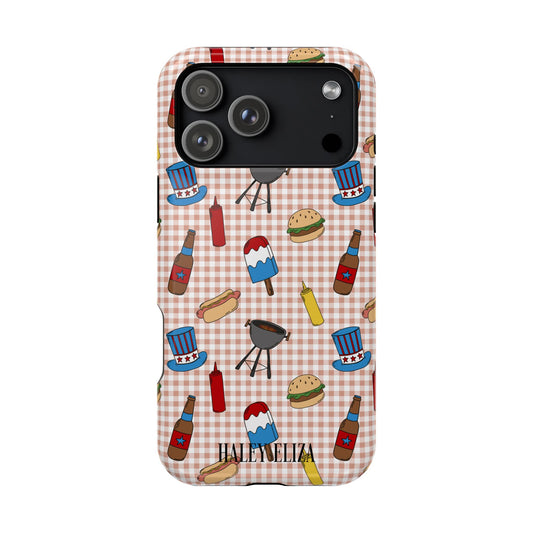 Patriotic BBQ MagSafe® tough case