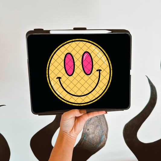 Glitter Smiley Clipart Freebie *DIGITAL DOWNLOAD*