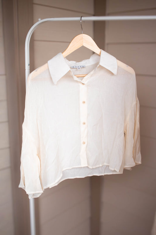 Coastal Breeze Button Down - medium